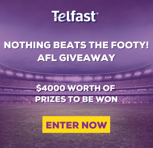 Telfast – Win 1 of 18 prizes including AFL 2024 Membership and more