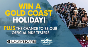 Today – 9Now – Win a trip prize package for 4 to Gold Coast valued over $7,800 (flights included)