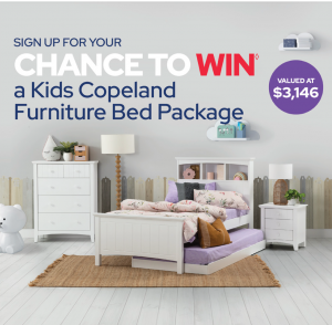 Amart Furniture – Win a Kids Copeland Furniture prize package