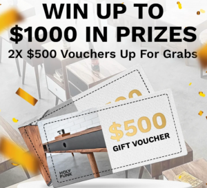 Holy Funk – Win 1 of 2 vouchers valued at $500 each