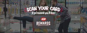 IGA Rewards – Win 1 of 4 major prizes of a Year’s worth of groceries OR 1 of 60 minor prizes