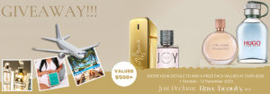 Just Perfume – Win a prize pack valued at $500