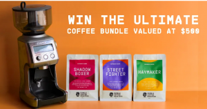 Rumble Coffee – Win a Breville Grinder PLUS 3kgs of Coffee