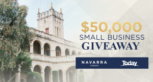 Today – Win 1 of 5 grants for Small Business valued at $10,000 each