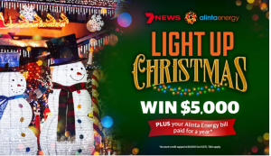 7News – Alinta Energy Light Up Christmas – Win a $5,000 Eftpos gift card and more