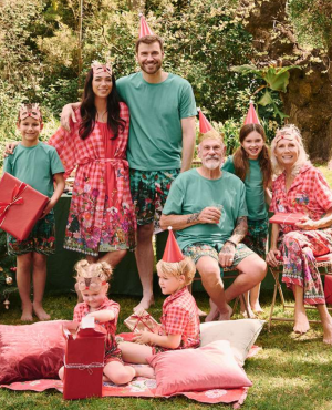Blue Illusion – Win a fun family portrait in Nathalie Late Festive PJ collection