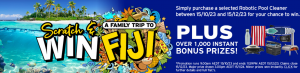 Fluidra Group – Win a major prize of a family trip of 4 to Fiji OR many minor prizes