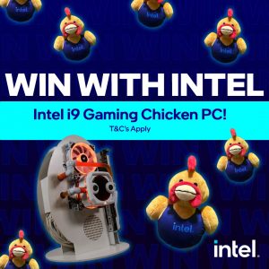 Intel – Win an Intel i9 Gaming Chicken PC valued at $9,000