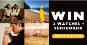 Maxum – Win a watch for Man and one for Woman PLUS a surfboard