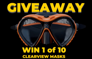 Ninja Shark – Win 1 of 10 Snorkel Masks equipped with built-in wipers valued at $160 each