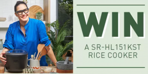 Panasonic – Win a SR-HL151KST Rice Cooker valued at $499