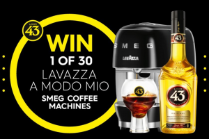 Spirits Platform – Win 1 of 30 Lavazza A Modo Mio SMEG Coffee machines and Welcome Kit of Assorted Capsules valued at $349 each
