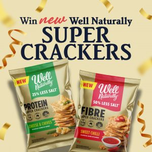 Well Naturally – Win a New Crunchy Delights with Well Natural Super Crackers