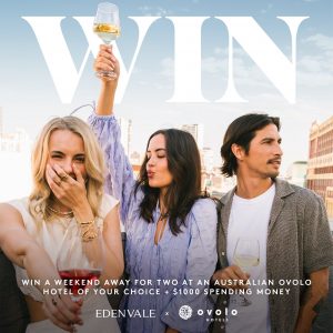 Edenvale Beverages – Win 2-night stay at any Ovolo Hotel in Australia