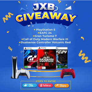 JXB Enterprises – Win a PS5 prize pack valued over $1,000