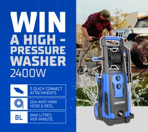 Kincrome – Win a high-pressure washer valued at $599