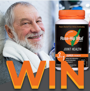 Rose-Hip Vital – Win 1 of 10 Rose-Hip Vital with GOPO valued at $59.95 each