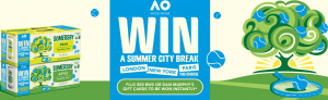 CUB – Win a major prize of a trip for 2 to either Paris, London or New York OR 1 of thousands of minor prizes