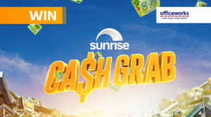 Channel 7 – Sunrise Officeworks Money Grab Machine – Win $8,000 cash