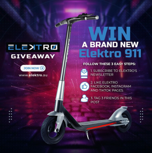 EleKtro – Win a brand new Electric Scooter