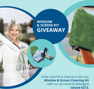 Ha Ra – Win a window & screen cleaning system valued at $272