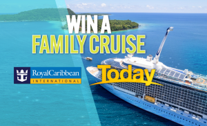 Today – 9Now – Win a 7-night cruise trip for a family of 4 valued over $10,000