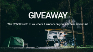 Ultimate Adventure – Win a prize package valued at $2,500