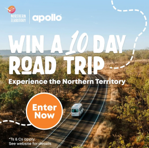 Apollo Motorhome Holidays – Win a self-drive holiday in an Apollo 2WD or 4WD vehicle valued up to $8,000