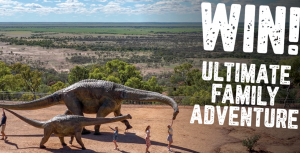 Australia’s Dinosaur Trail – Win a Dinosaur Trail Family Adventure for 4