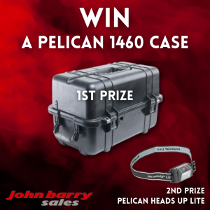 John Barry Sales – Win a major prize of a Pelican 1460 Case valued over $500 OR a minor prize