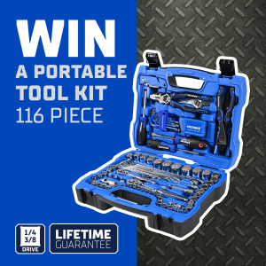 Kincrome – Win a portable tool kit valued at $399