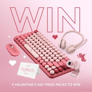 Logitech – Win 1 of 3 Valentine’s Day prize packs