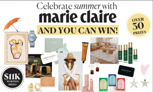 Marie Claire – Win 1 of 30 fabulous summer prizes
