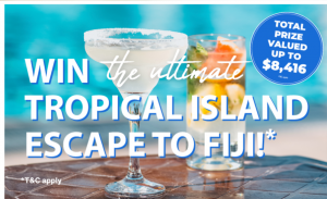 SCA Finance – Win a 5-night holiday to Fiji valued over $8,000