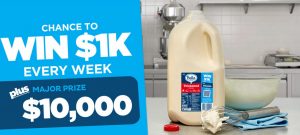Bulla Dairy Foods – Win a major prize of $10,000 OR 1 of 5 weekly prizes