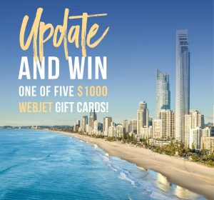 Destination Gold Coast – Win a $1,000 Webjet gift card