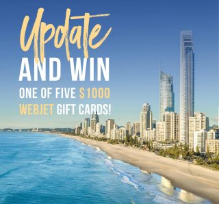 Destination Gold Coast – Win a $1,000 Webjet gift card