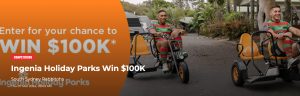 Ingenue Holiday Parks & South Sydney Rabbitohs – Win up to $100,000 (paid via EFT)