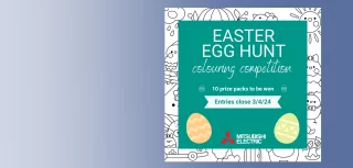Mitsubishi Electric – Easter egg Hunt – Win 1 of 10 prize packs
