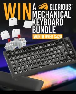 PLE Computers – Win a Mechanical Keyboard prize pack valued over $400