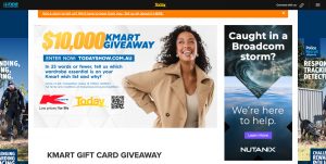 Today Show – 9Now – Win 1 of 20 Kmart gift cards valued at $500 each