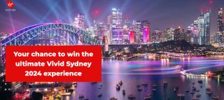 Virgin Australia – Win a trip prize package for 2 to Vivid Sydney 2024 valued over $5,700