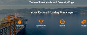 Cruise Megastore – Win a 4-night cruise with Celebrity Edge