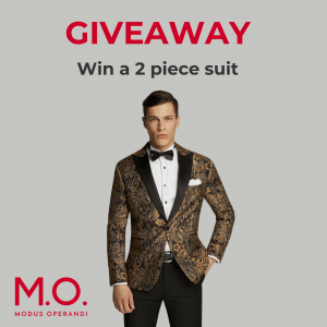 Modus Operandi – Win a dapper 2 piece suit