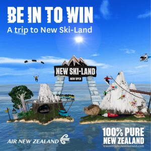 New Zealand Tourism Board – Win a major prize package valued over $12,000 OR 1 of 20 minor prizes