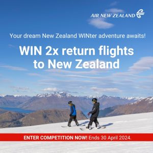 Webjet.com.au – Win 2 Return tickets to anywhere in New Zealand