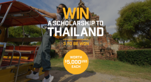 World Nomads – Win 1 of 3 Scholarships to Thailand