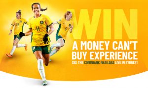 10play – Network 10 – Win 4 General Admission tickets PLUS 4 tour tickets to the ’Til It’s Done Farewell Series CommBank Matildas against China PR