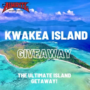 Aimrite – Win a 7-Day trip to Kwakea Island for 2 Adults and 2 Kids
