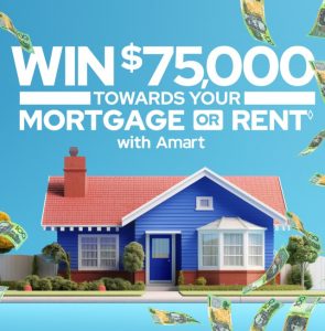 Amart Furniture – Win $75,000 towards your Mortgage or Rent